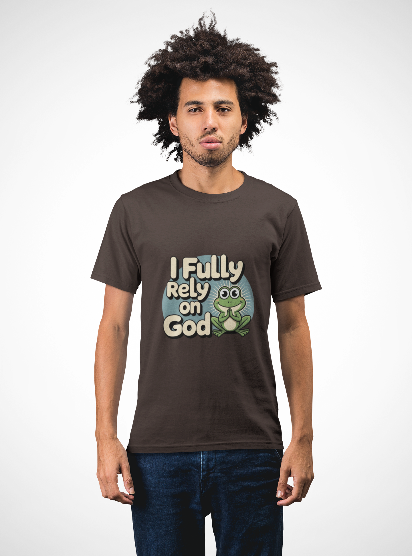 F.R.O.G. – Fully Rely On God Christian T-Shirt