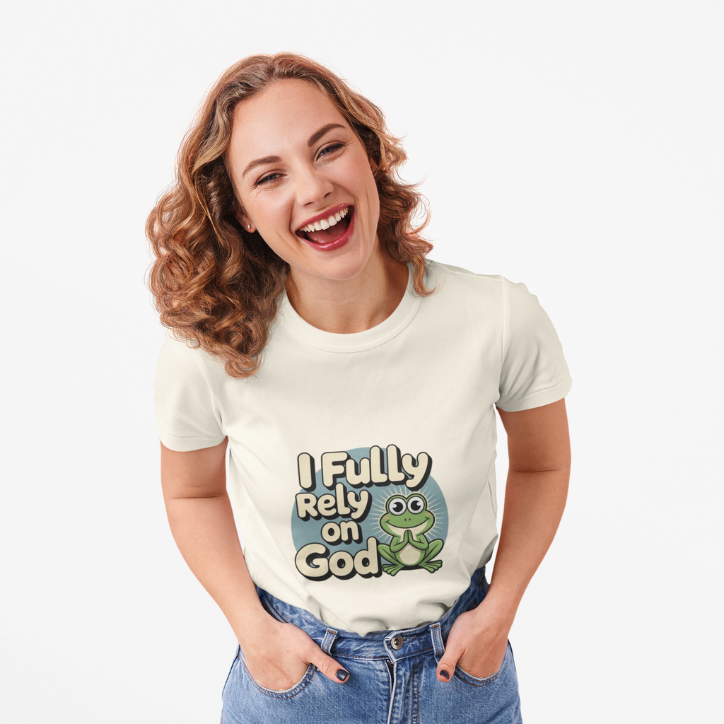 F.R.O.G. – Fully Rely On God Christian T-Shirt