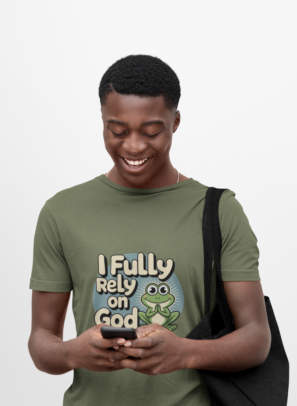 F.R.O.G. – Fully Rely On God Christian T-Shirt