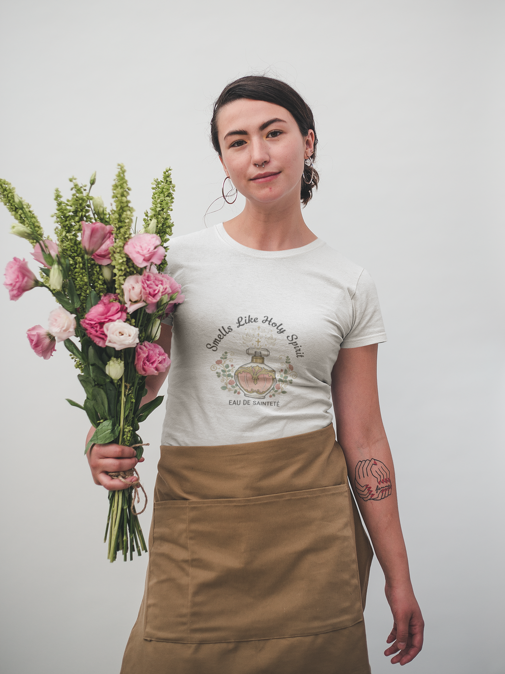 Smells Like Holy Spirit T-Shirt — Christian Faith Graphic Tee