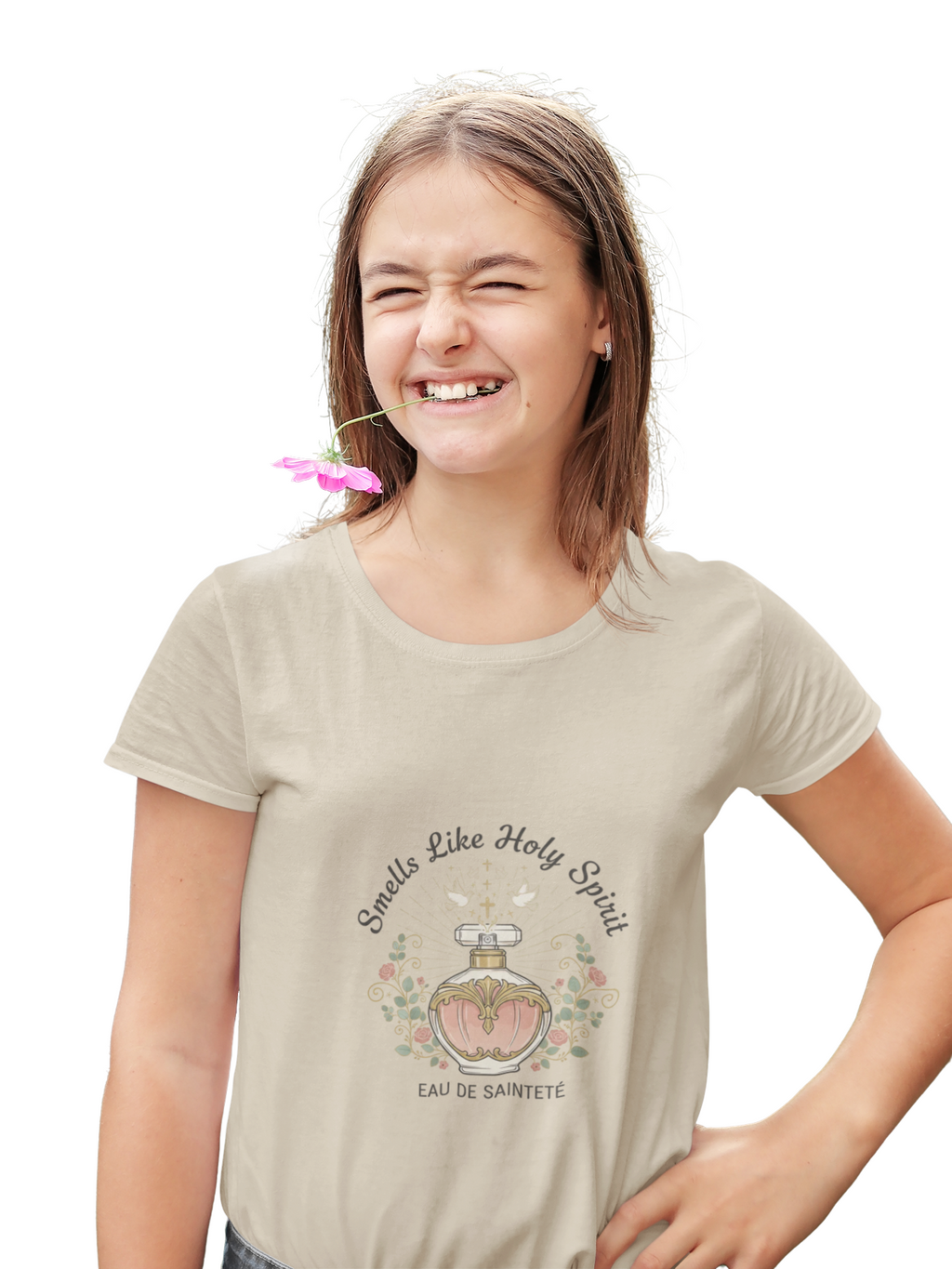 Smells Like Holy Spirit T-Shirt — Christian Faith Graphic Tee