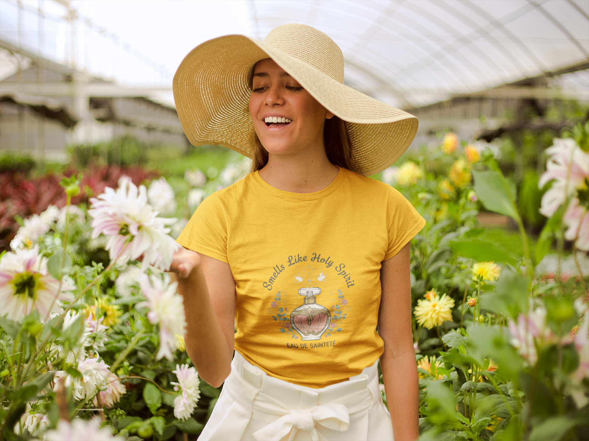 Smells Like Holy Spirit T-Shirt — Christian Faith Graphic Tee