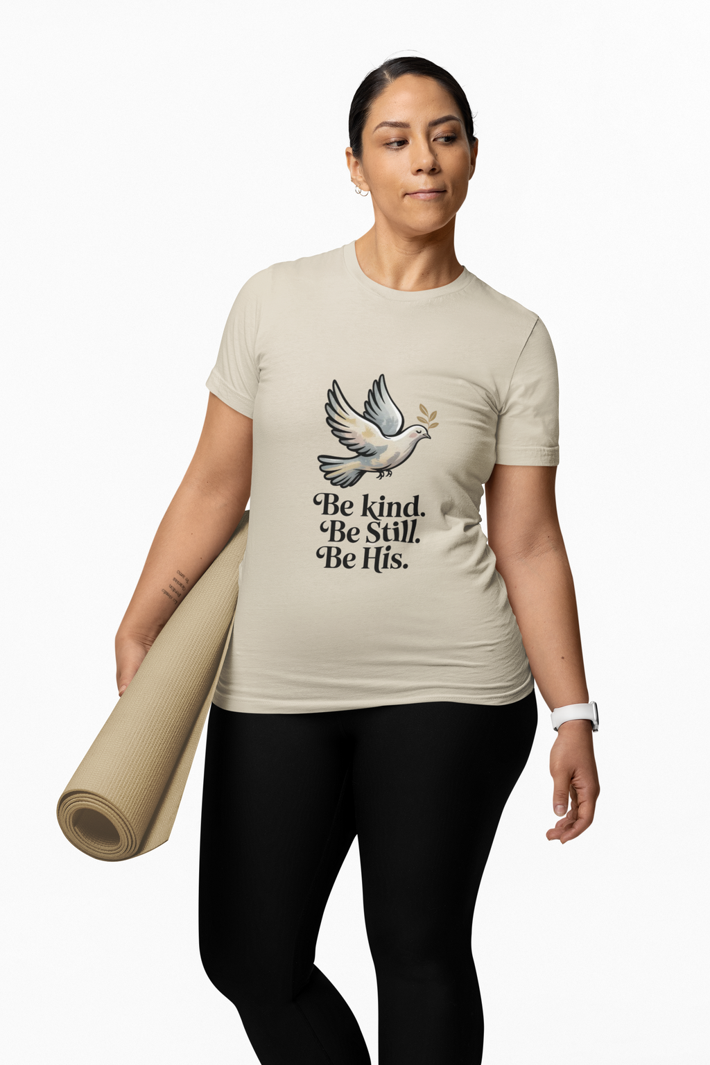 Be Kind. Be Still. Be His - Dove T-Shirt