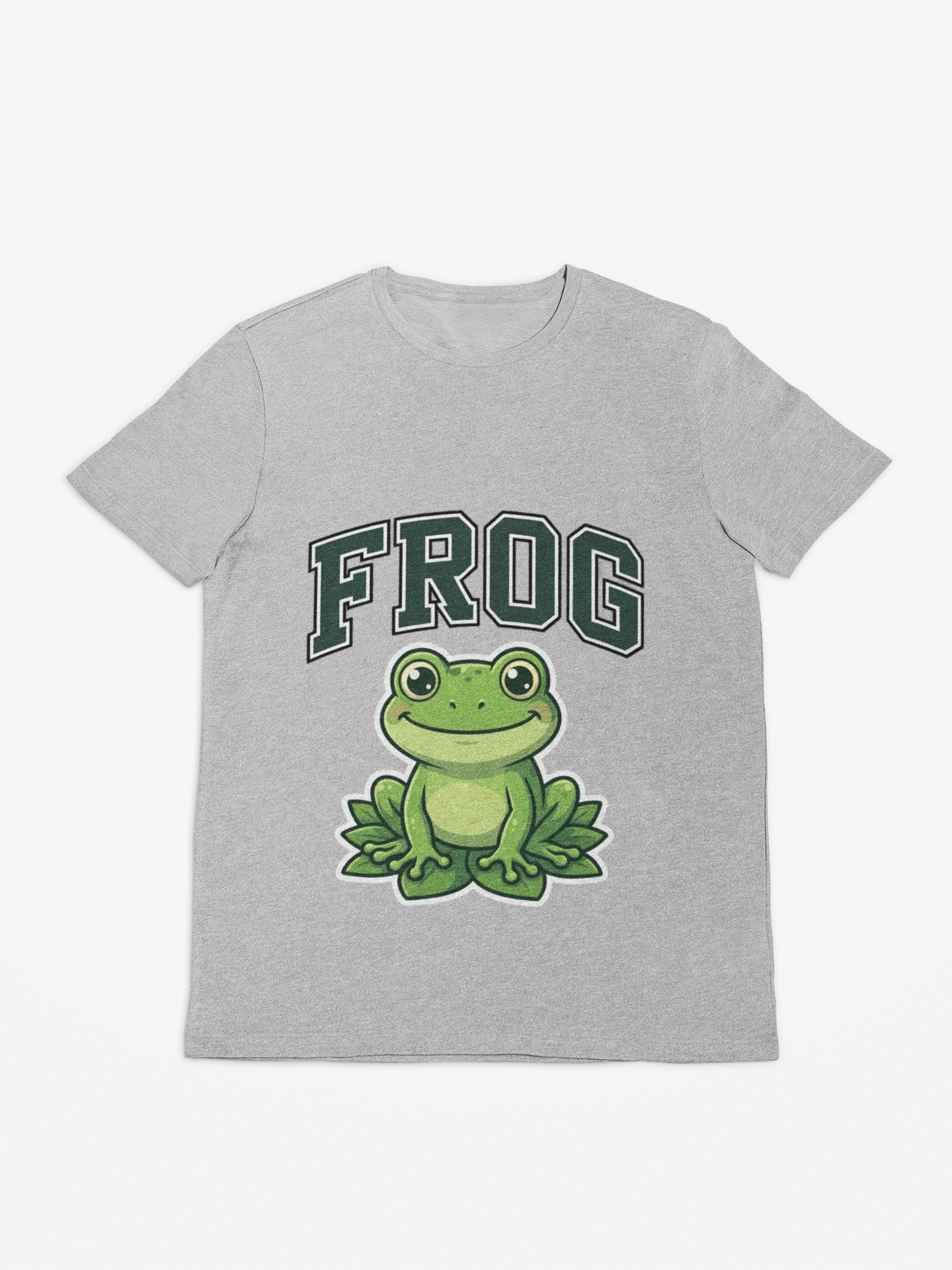 Frog "Fully Rely on God" Graphic T-Shirt — Cute Frog Tee