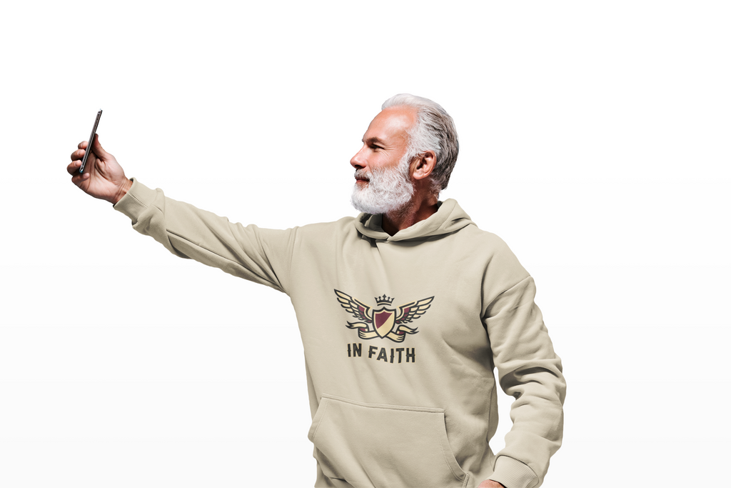In Faith Hoodie — Inspirational Christian Hooded Sweatshirt