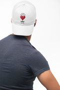 Love Never Ends Christian hat — Inspirational Scripture Tee