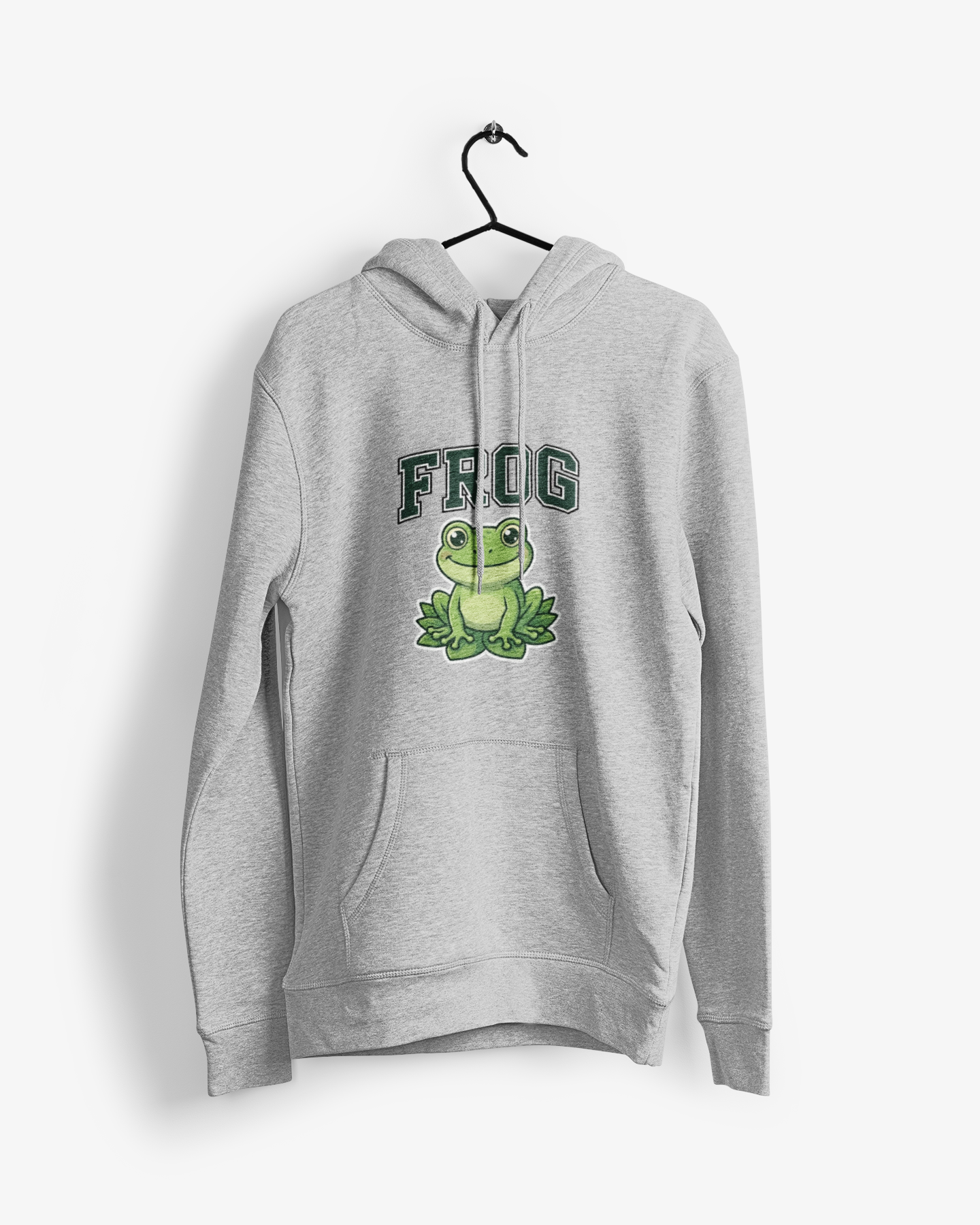 Frog Graphic Hoodie — Fully Rely on God