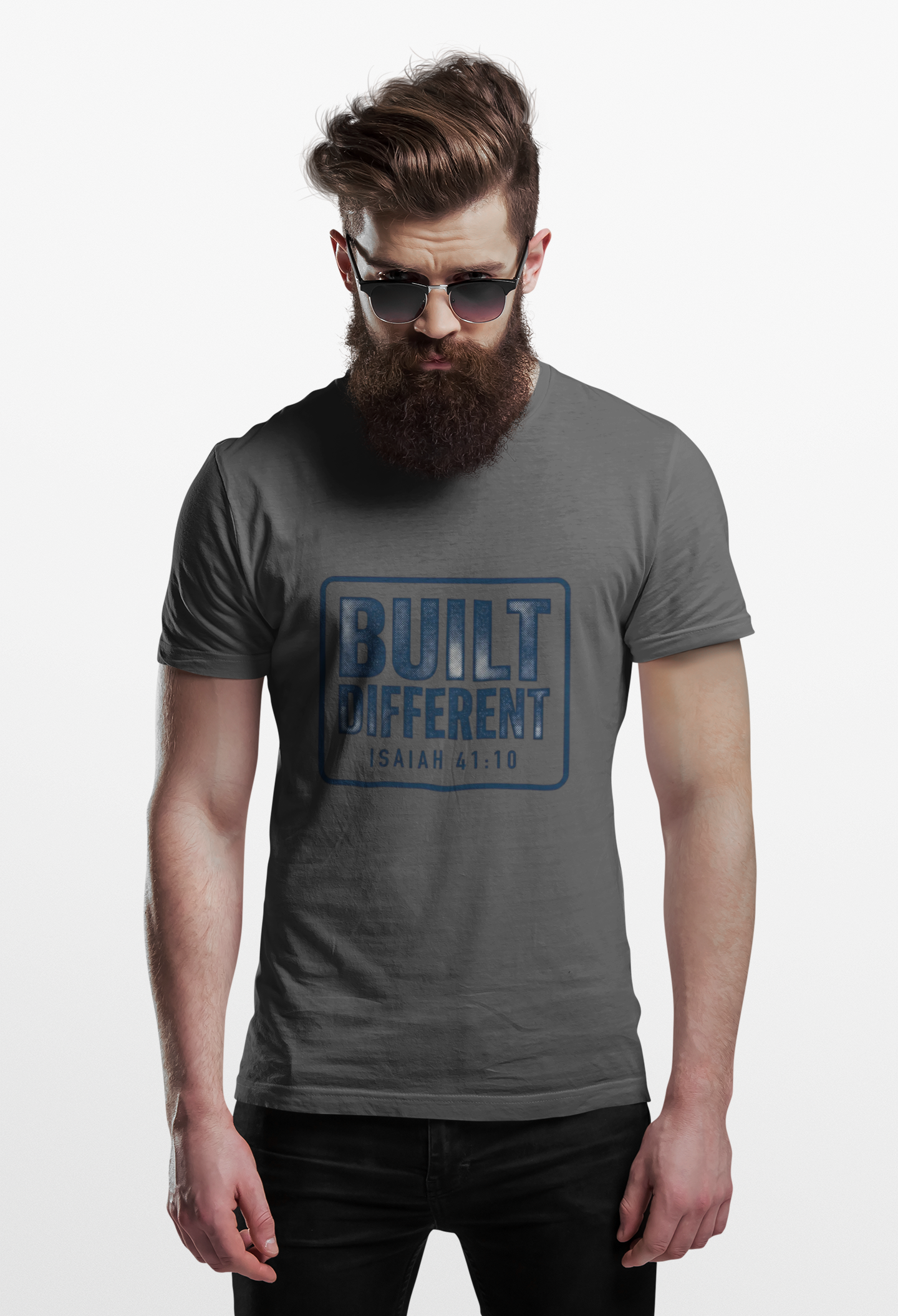 Built Different Isaiah 41:10 T-Shirt