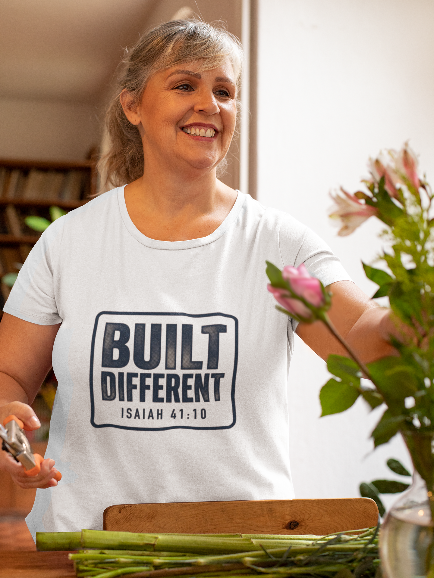 Built Different Isaiah 41:10 T-Shirt