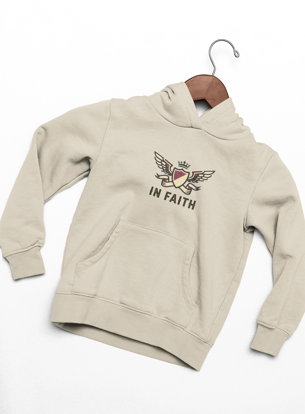 In Faith Hoodie — Inspirational Christian Hooded Sweatshirt