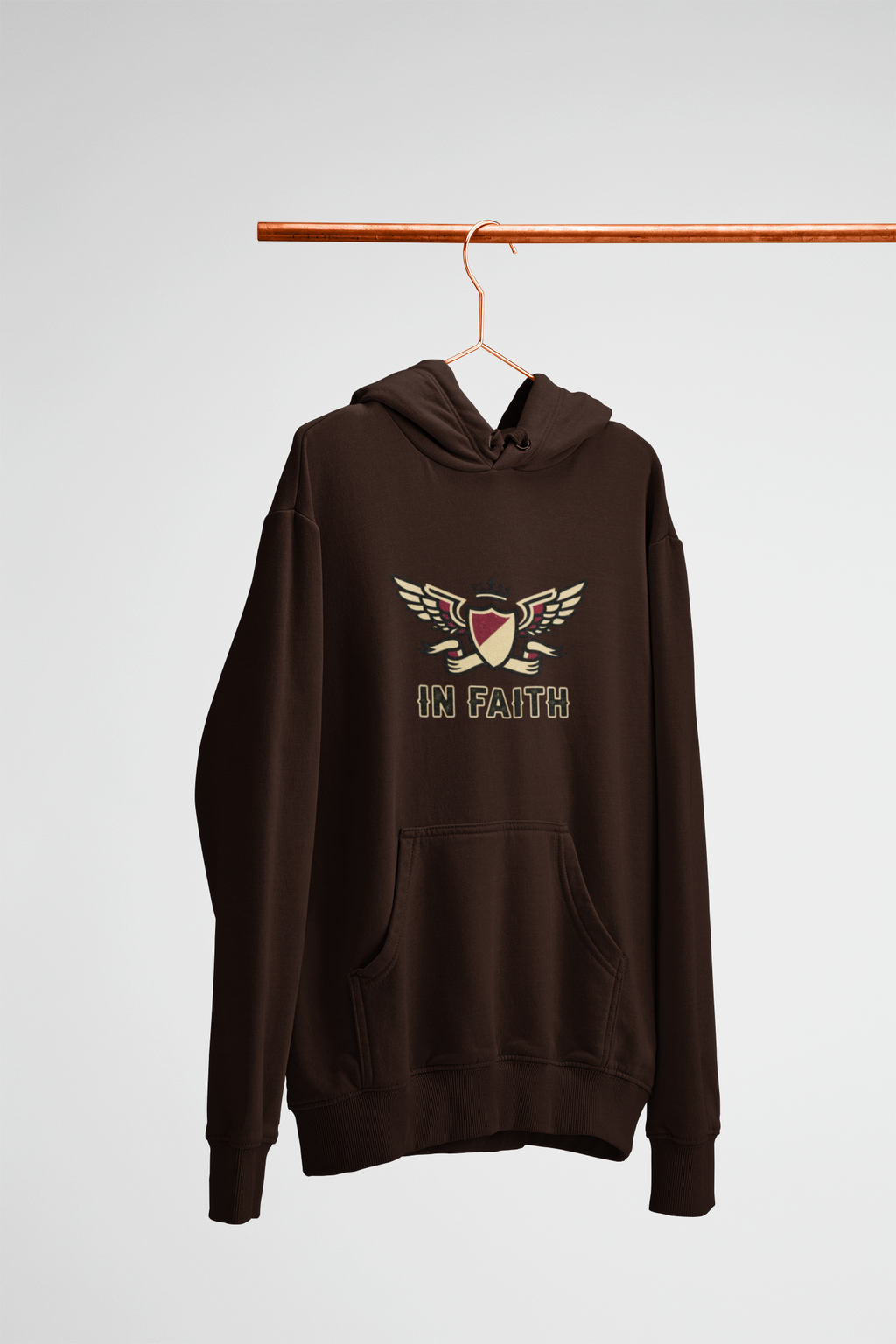 In Faith Hoodie — Inspirational Christian Hooded Sweatshirt