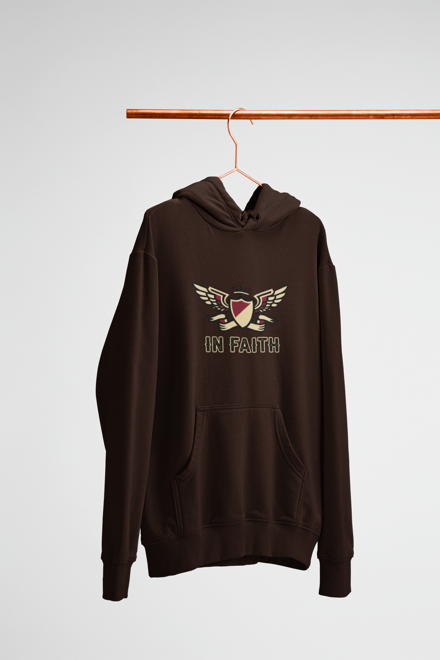 In Faith Hoodie — Inspirational Christian Hooded Sweatshirt