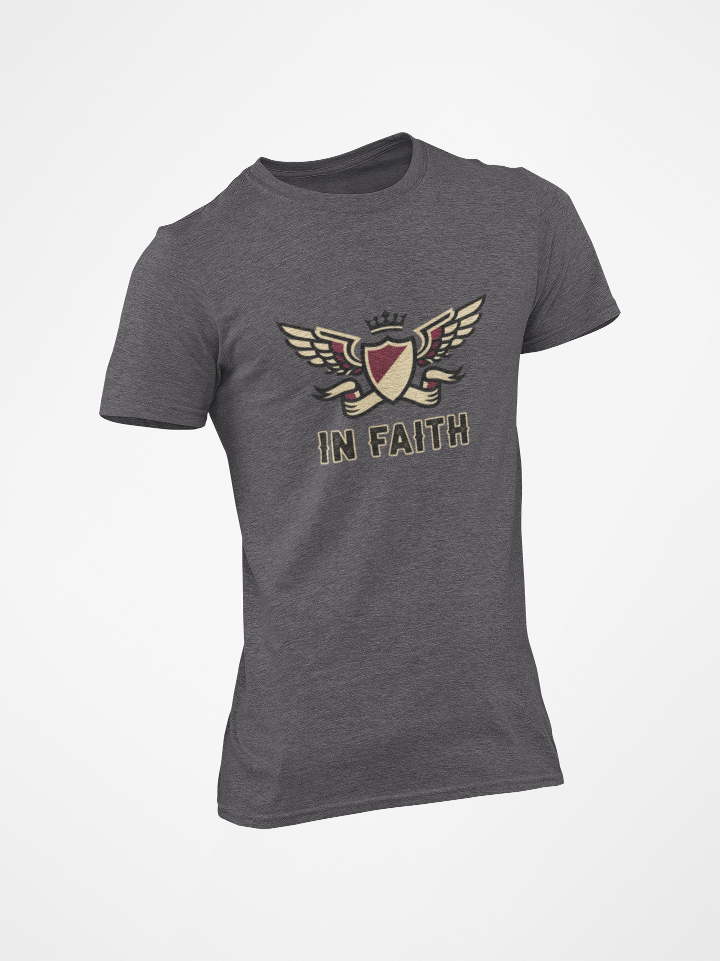 "In Faith" T-Shirt — Inspirational Christian Tee
