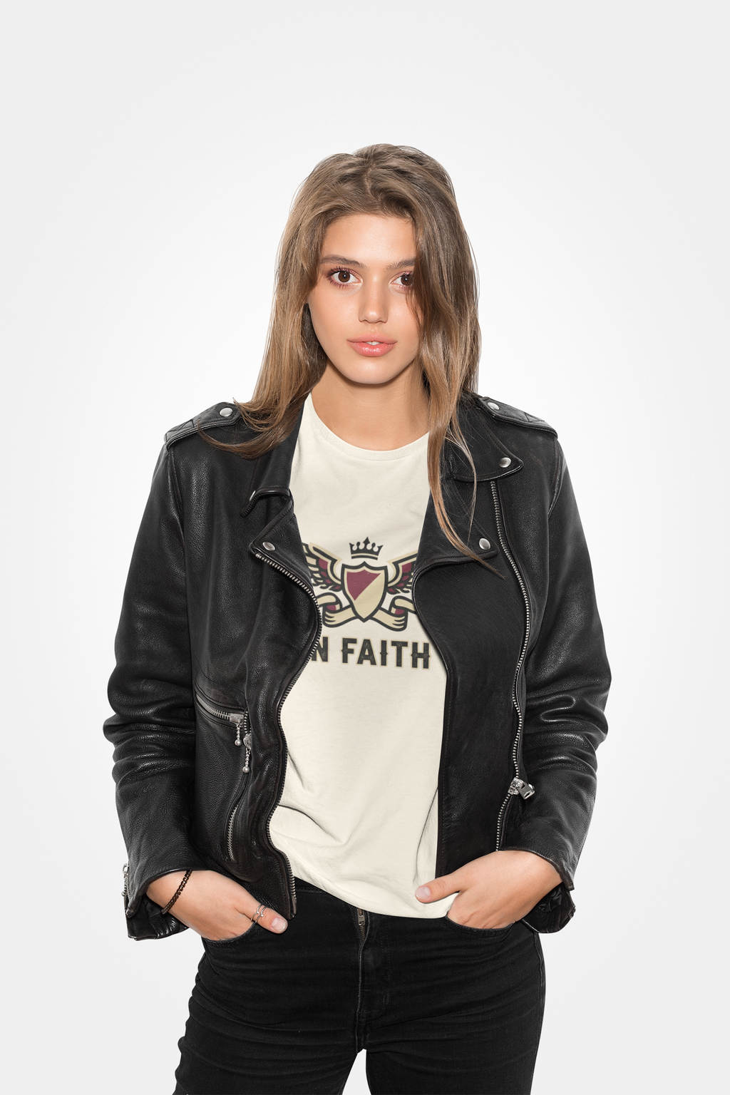 "In Faith" T-Shirt — Inspirational Christian Tee
