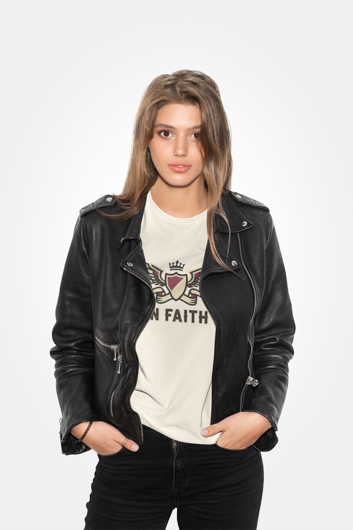"In Faith" T-Shirt — Inspirational Christian Tee