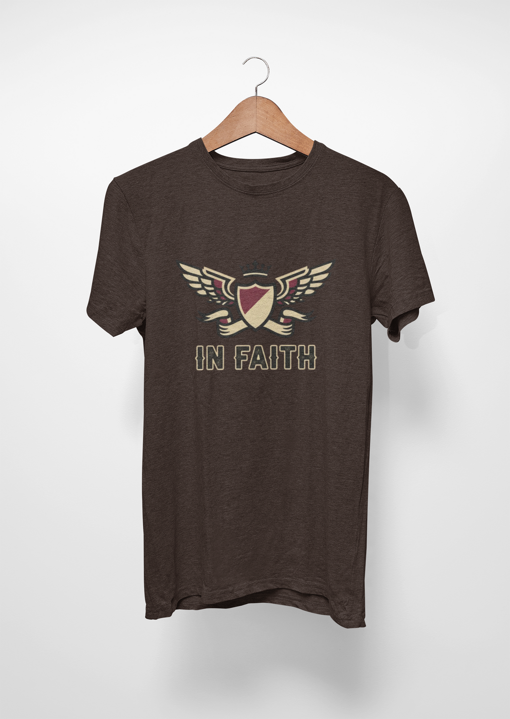 "In Faith" T-Shirt — Inspirational Christian Tee