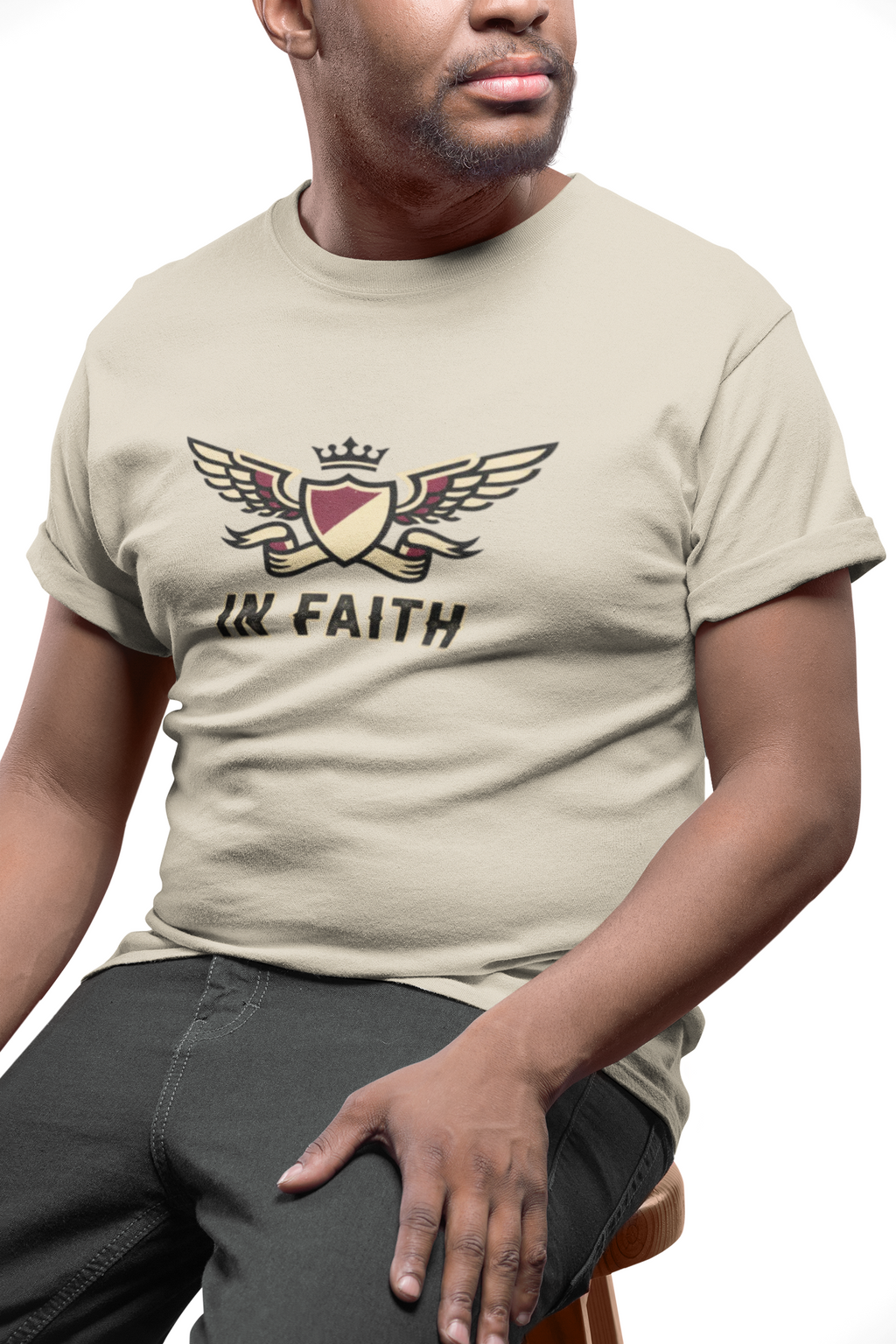 "In Faith" T-Shirt — Inspirational Christian Tee