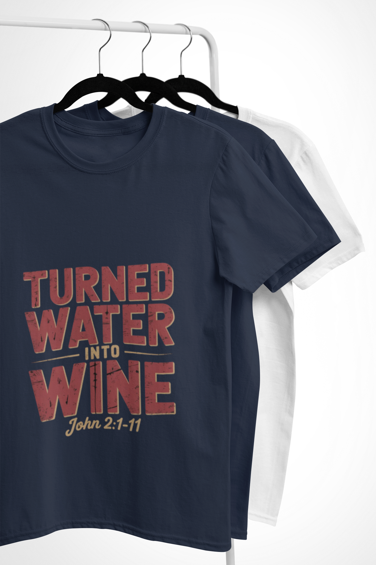 Turned Water Into Wine - Christian T-Shirt