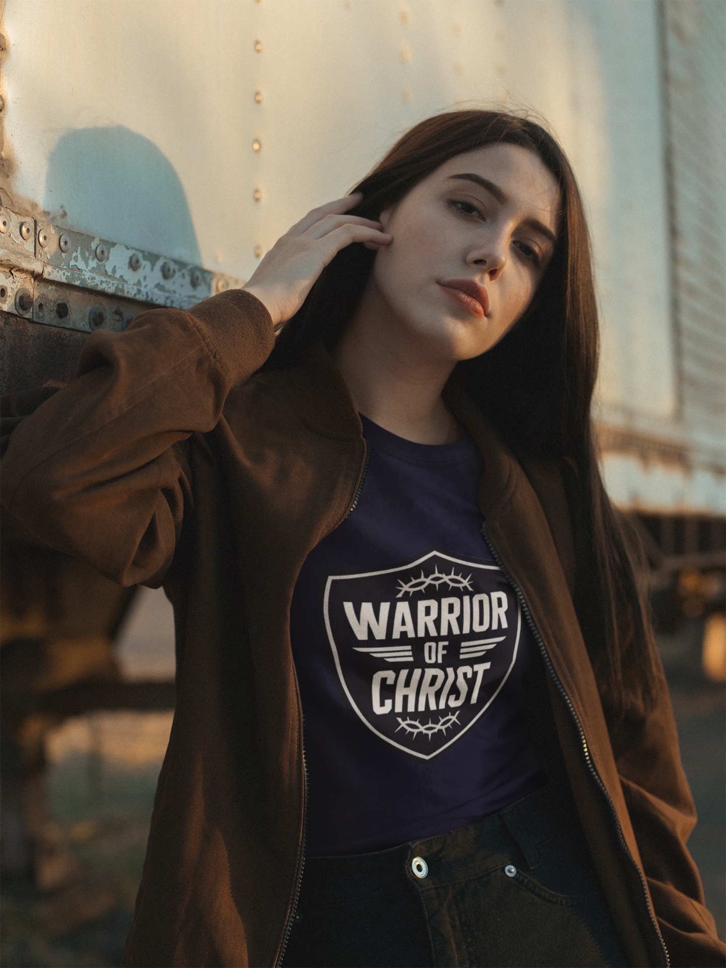 Warrior of Christ T-Shirt — Christian Faith Tee for Men & Women
