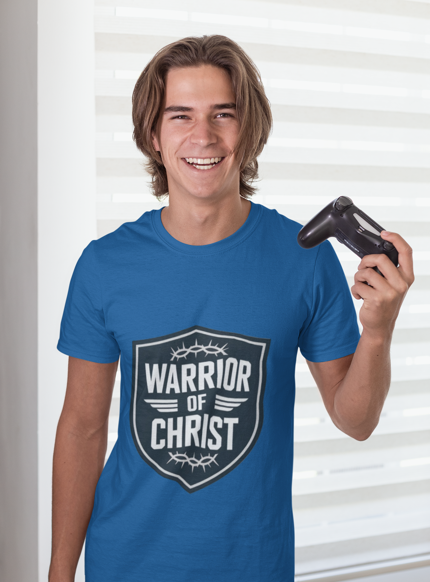 Warrior of Christ T-Shirt — Christian Faith Tee for Men & Women