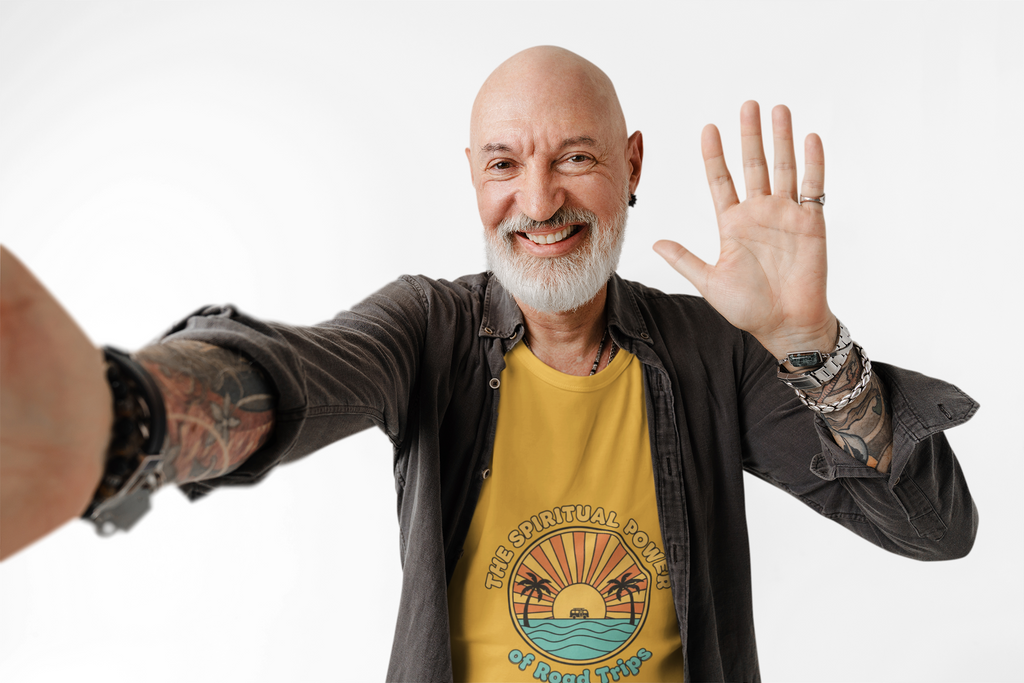 The Spiritual Power of Road Trips | Retro Surf Graphic Christian 70’s T-Shirt