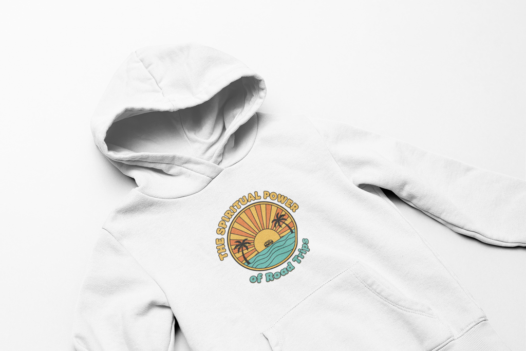 Retro 70s Sunset Spiritual Power of Road Trips | vintage