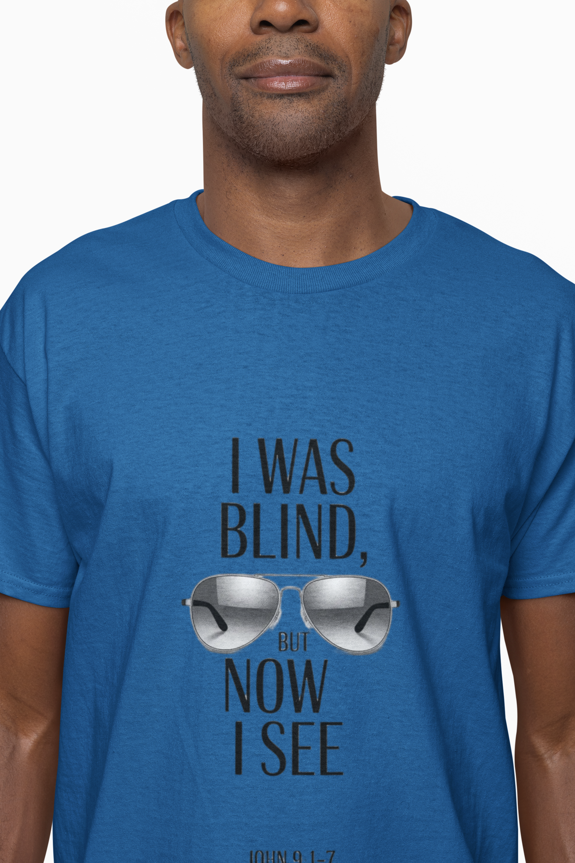 I Was Blind But Now I See Aviator Sunglasses T-Shirt