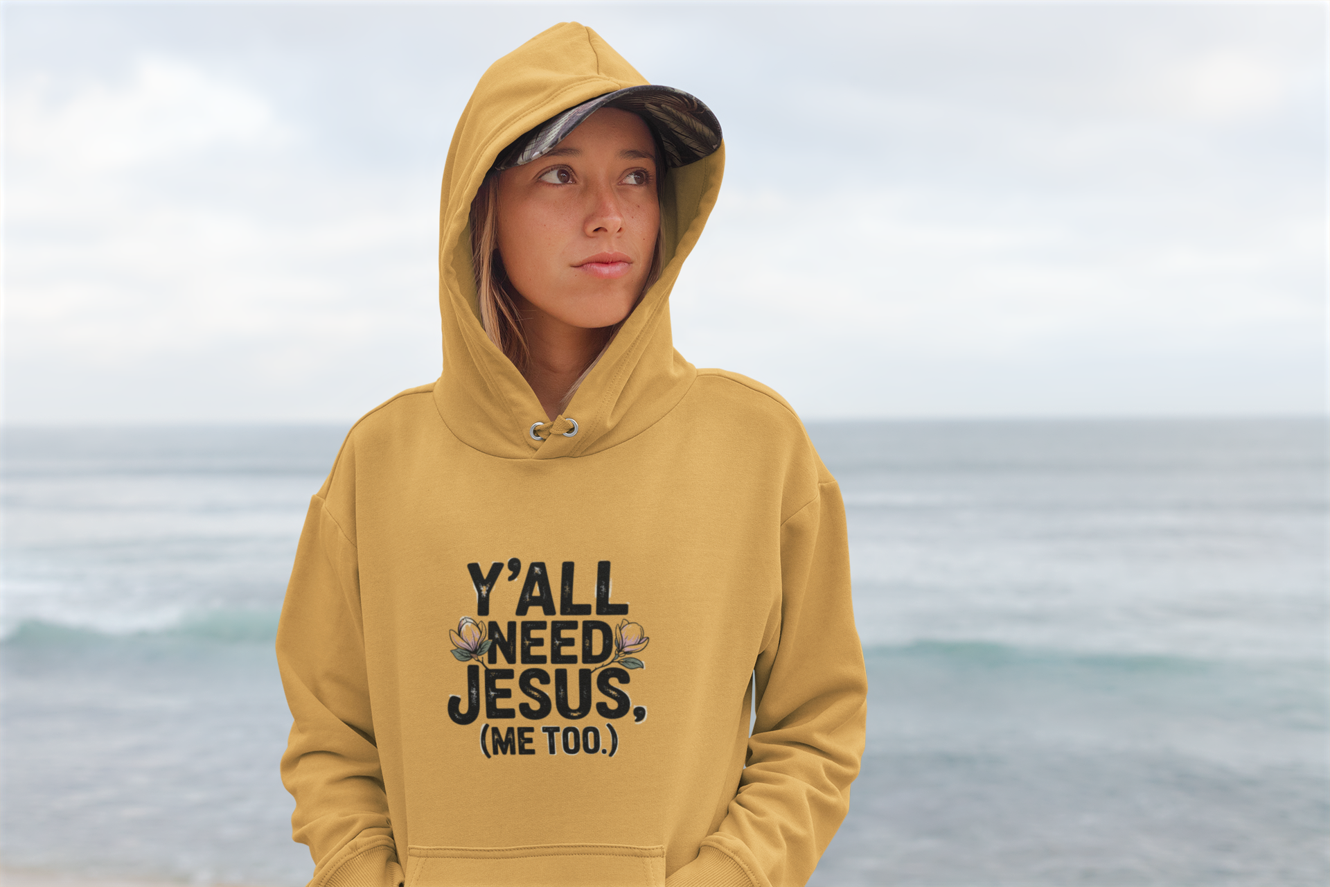 Y'all Need Jesus (Me Too.) Hoodie — Christian Faith Graphic Hoodie