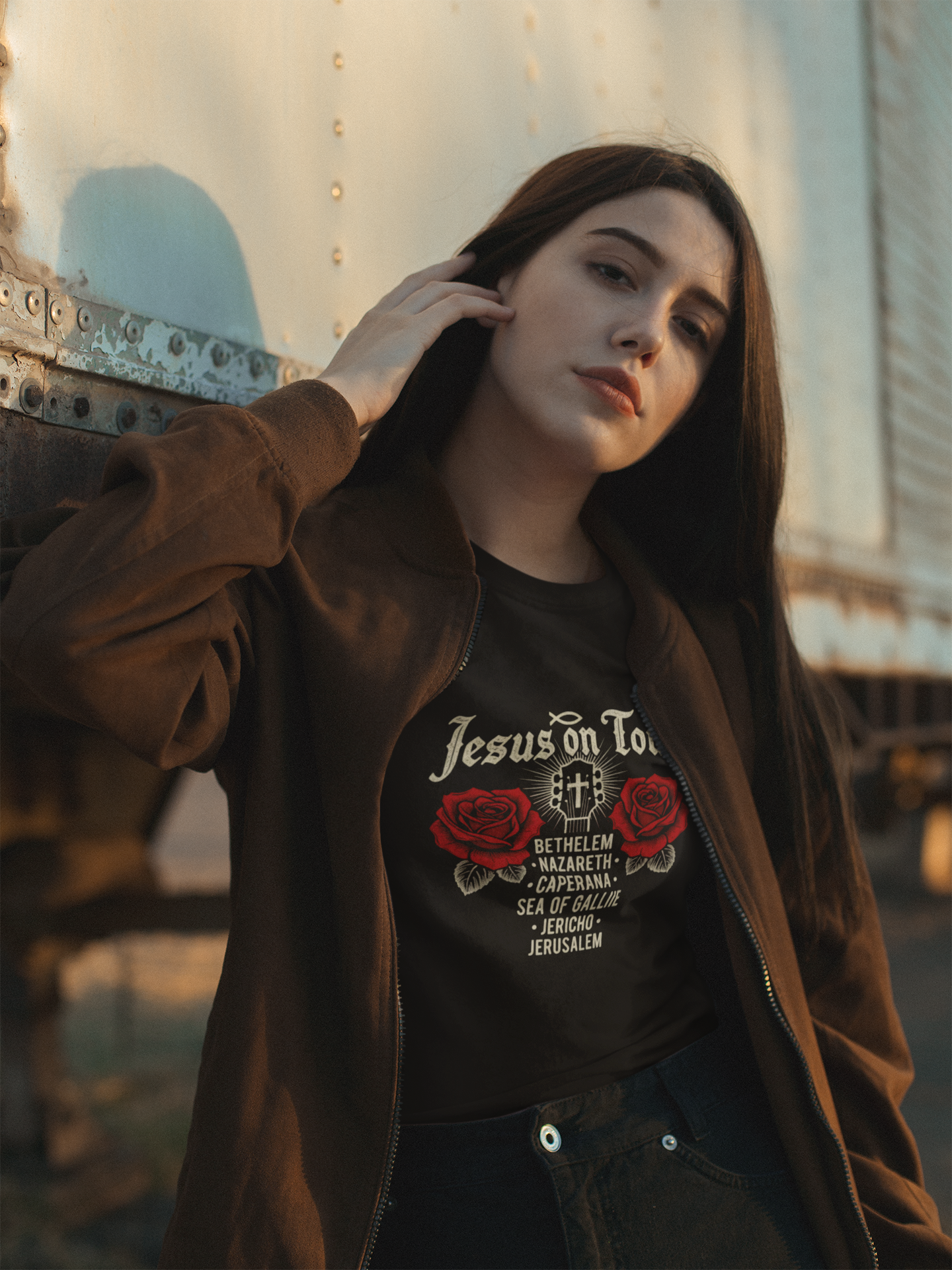 Jesus On Tour – Rock ’n’ Roll T-Shirt