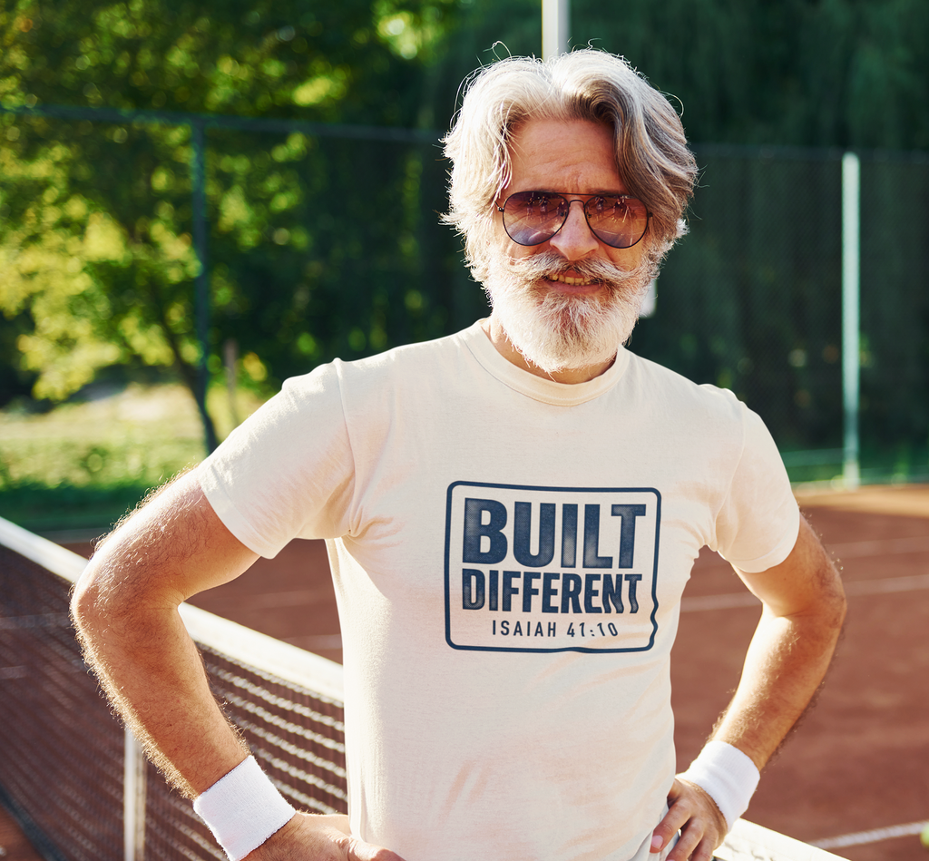 Built Different Isaiah 41:10 T-Shirt