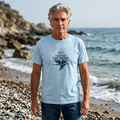 Help Through Deep Waters Christian T-Shirt — Minimal Wave Design