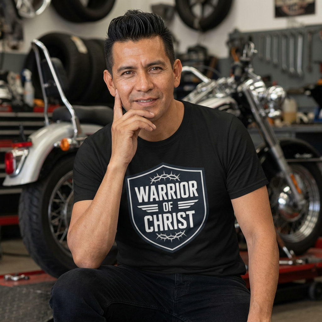Warrior of Christ T-Shirt — Christian Faith Tee for Men & Women