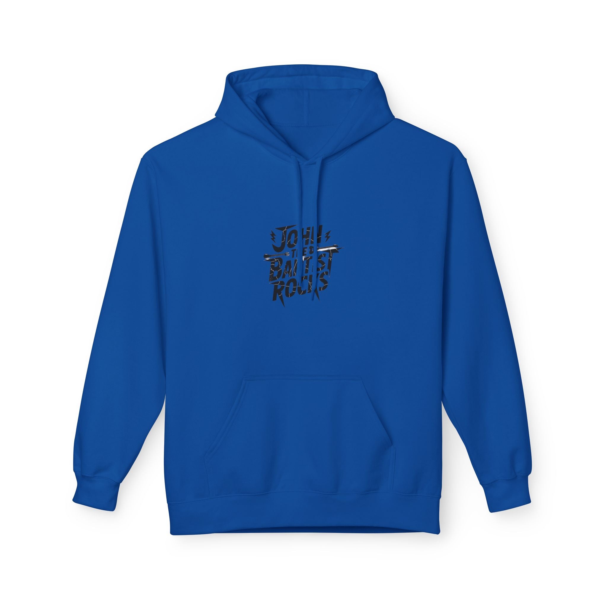 John the Baptist Rocks Hoodie — Christian Faith Graphic Pullover