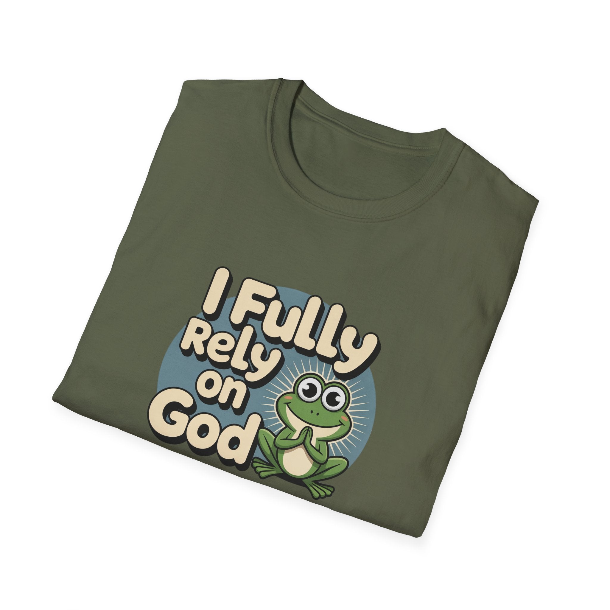 F.R.O.G. – Fully Rely On God Christian T-Shirt
