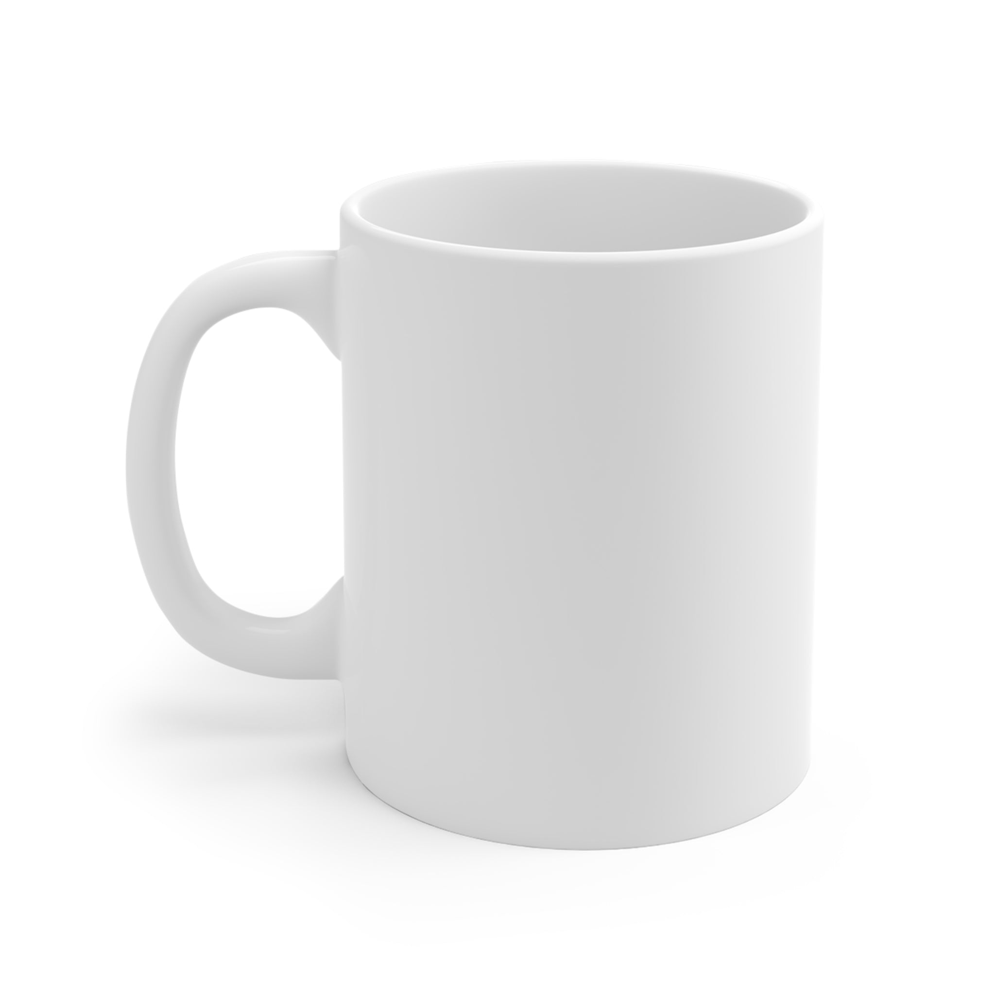 I Am Who I Am Scripture Mug — 11oz White Ceramic Faith Coffee Cup