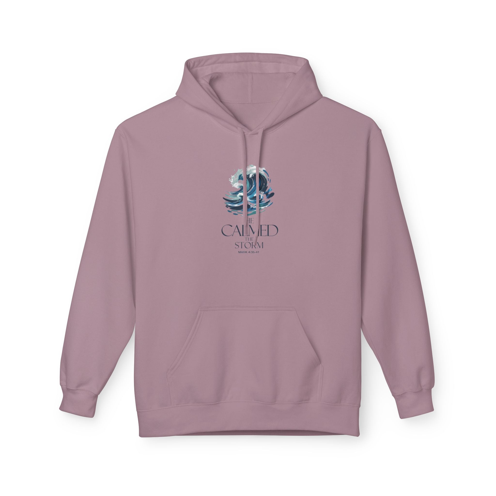 Calmed Soul Floral Hoodie - Serenity Botanical Graphic Sweatshirt