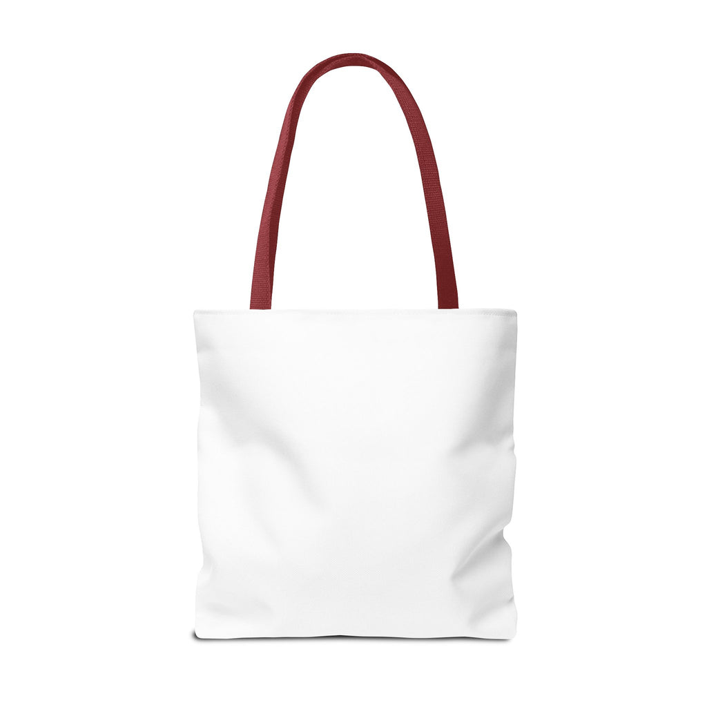 Forgiven Not Flawless Christian Tote Bag — Inspirational Scripture Quote Tote