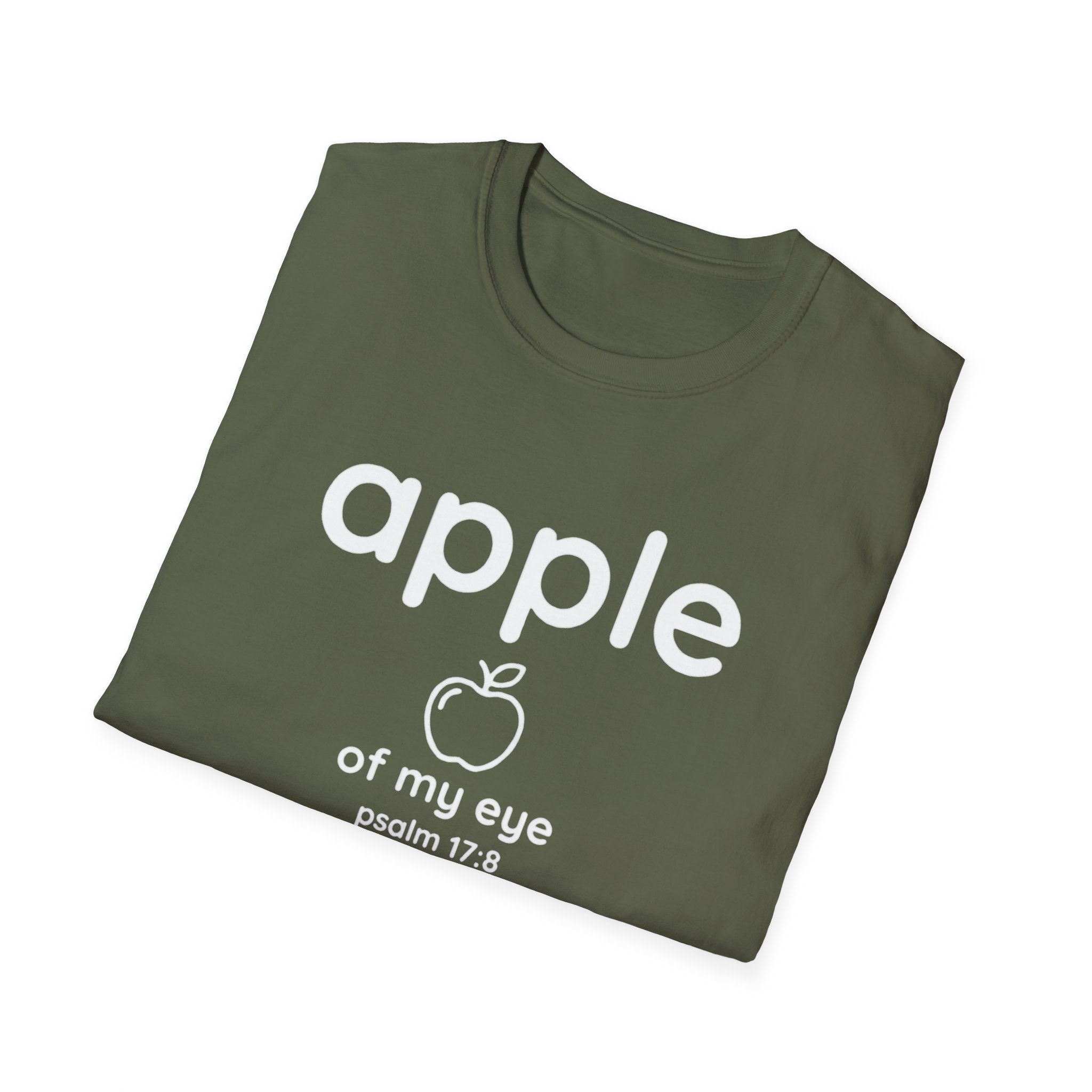 Apple of My Eye, Psalm T-Shirt — Christian Faith Graphic Tee