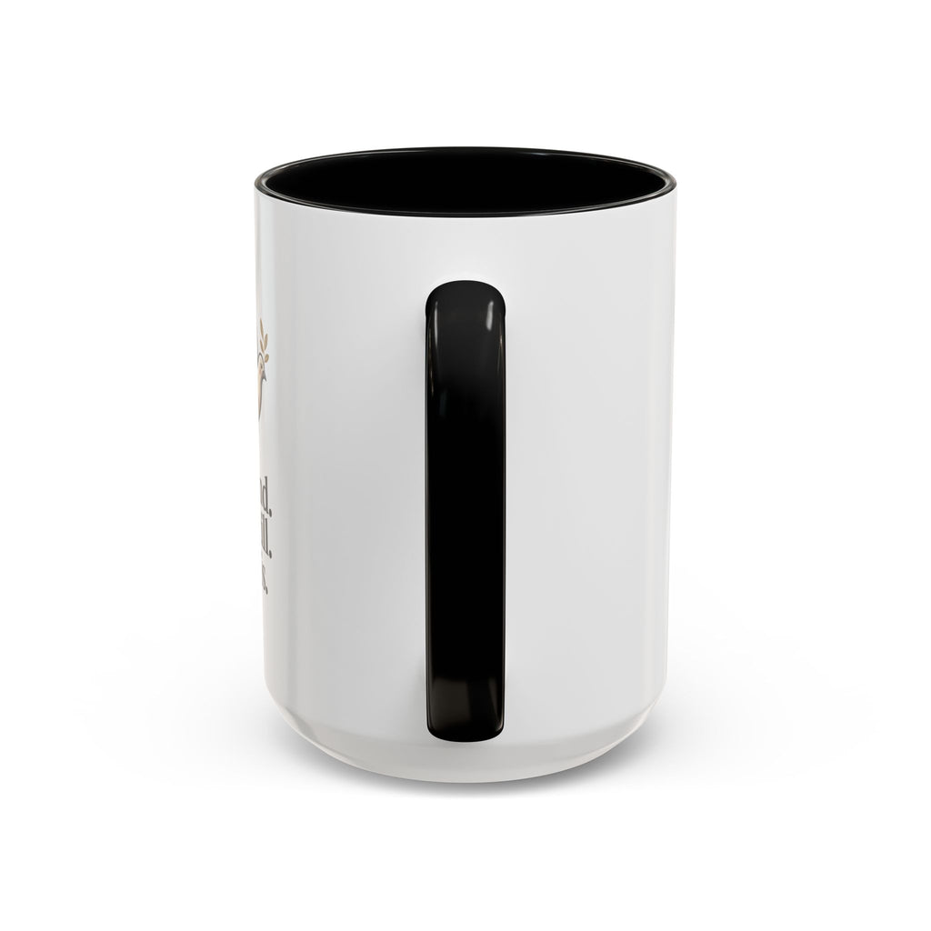 Be Kind. Be Still. Be His. Dove Ceramic Coffee Mug — 11oz & 15oz