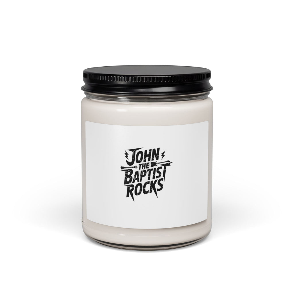 John the Baptist Rocks Scented Soy Candle — 9oz Inspirational Gift