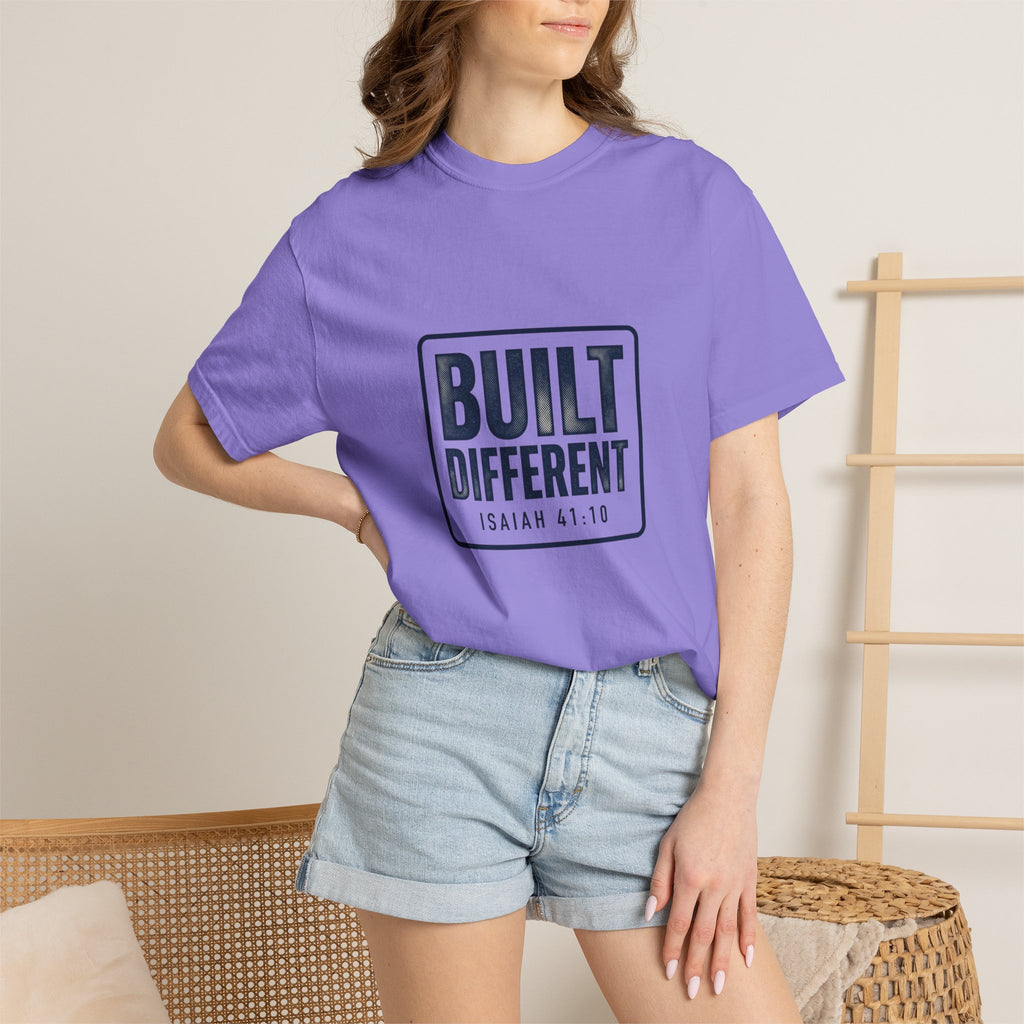 Built Different Isaiah 41:10 Tee