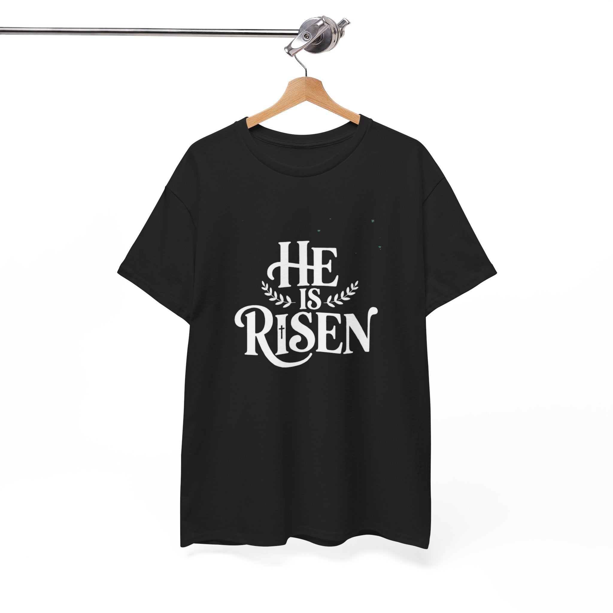 He Is Risen Christian T-Shirt — Faith Tee