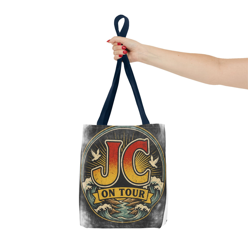 JC On Tour Vintage Graphic Tote Bag