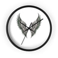 Angel Wings Wall Clock — Minimal Feathered Wing Timepiece