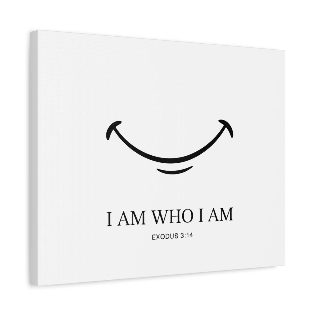 "I Am Who I Am" Exodus 3:14 Matte Canvas