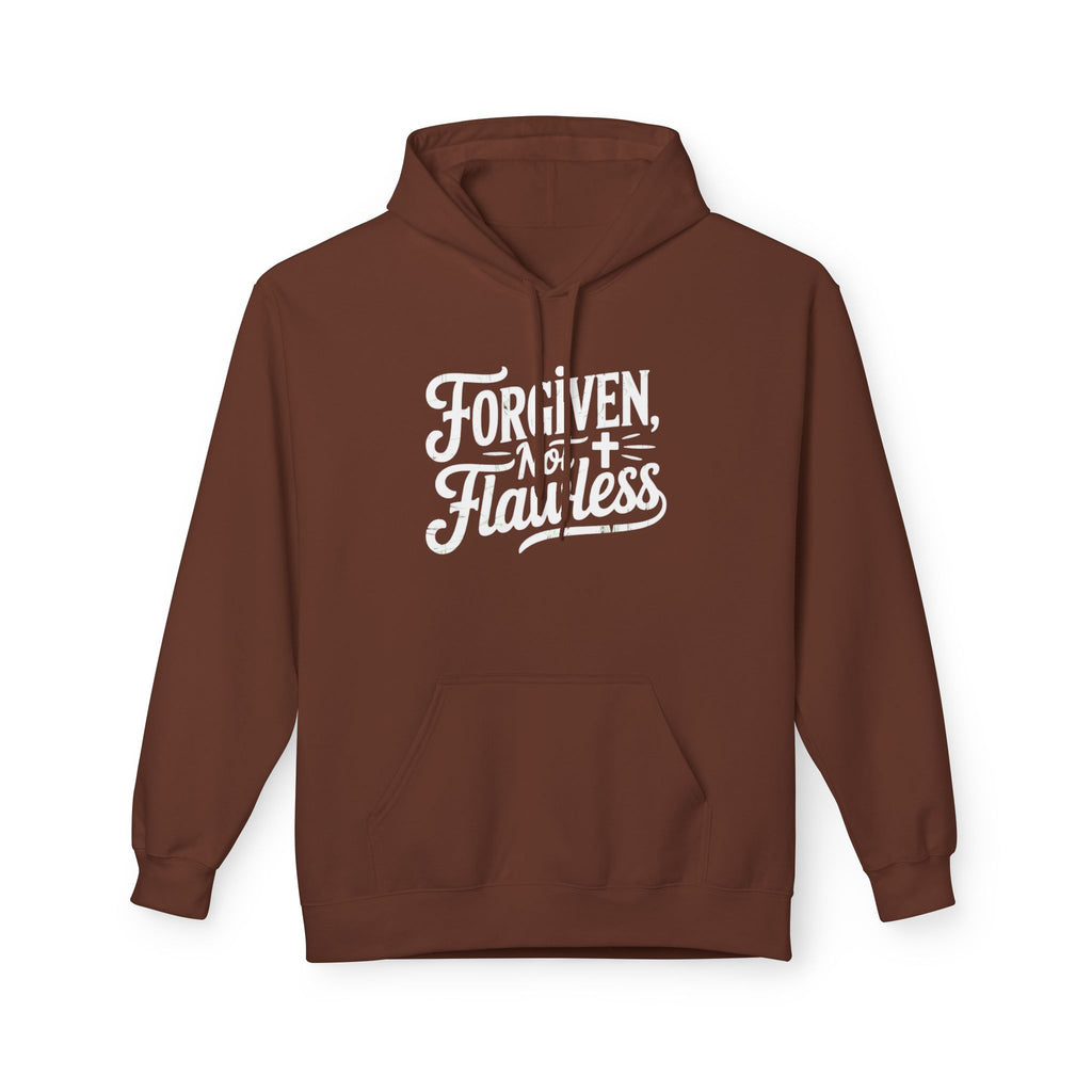 Forgiven Not Flawless - Christian Faith Hoodie