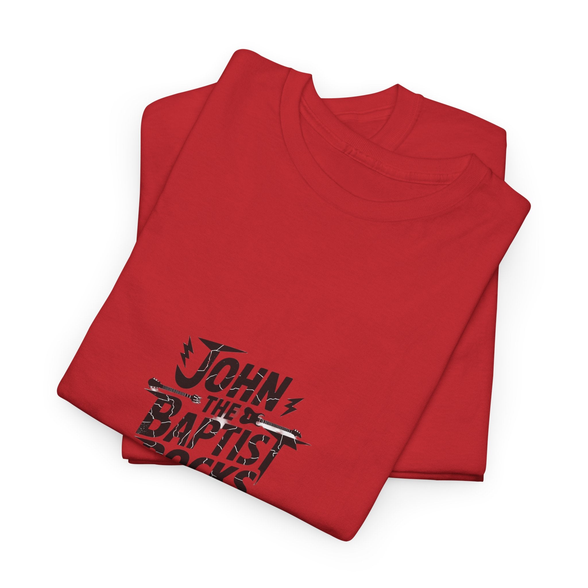 John the Baptist Rocks T-Shirt — Rock ’n’ Roll Christian Tee