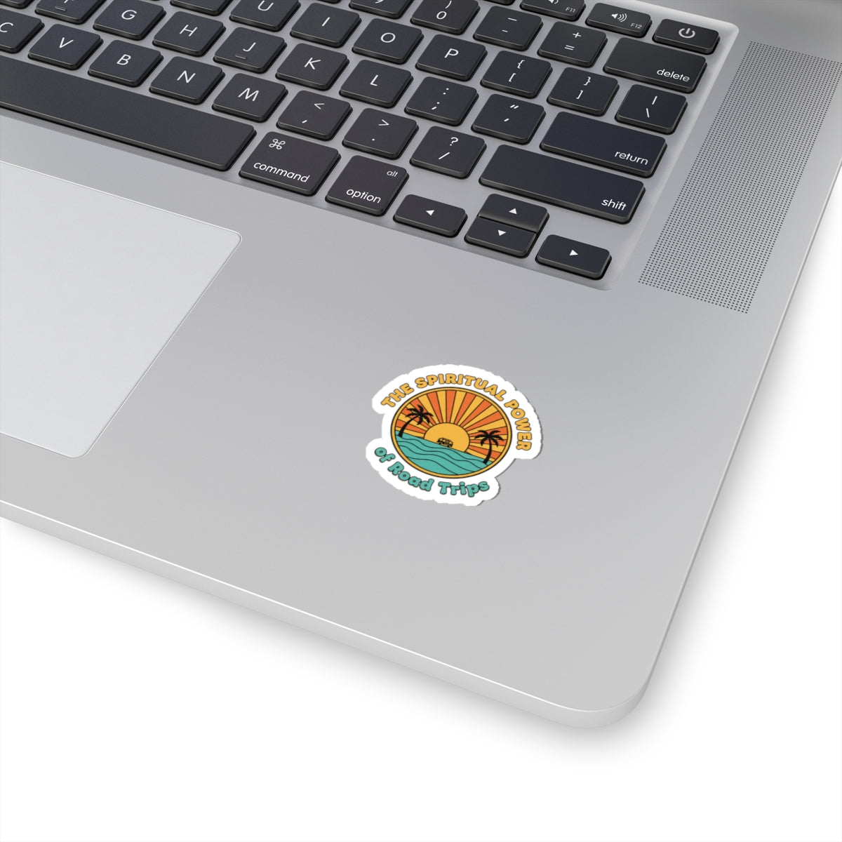 Spiritual Power of Road Trips Sticker | 70s Sunset Retro Palm Vintage