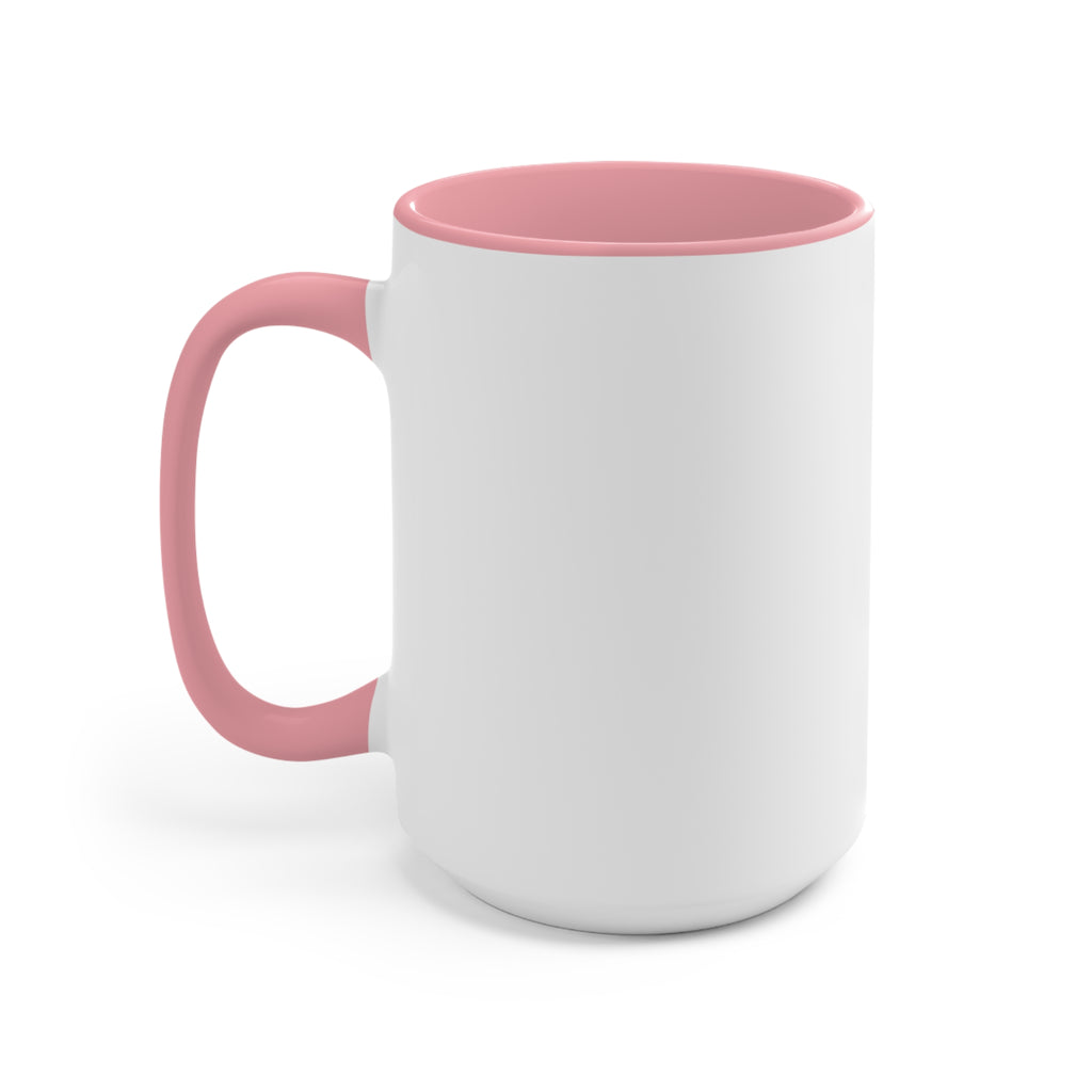 Love Never Ends Mug — Heart Accent Ceramic Mug