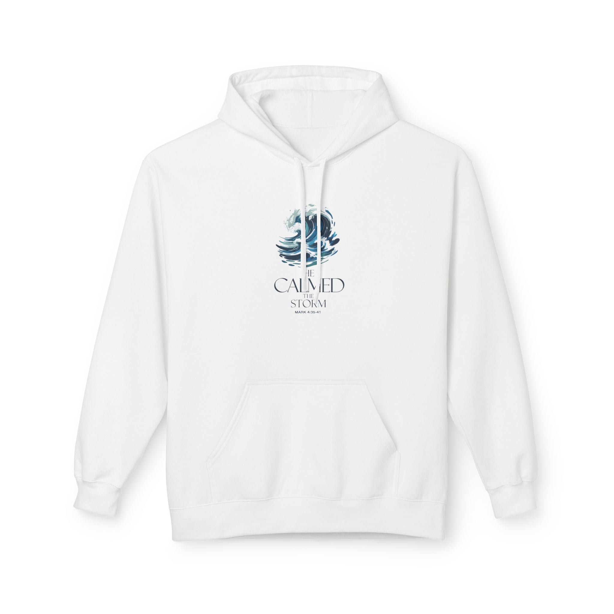 Calmed Soul Floral Hoodie - Serenity Botanical Graphic Sweatshirt